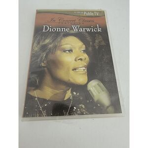 DPTV Media In Concert Classics Featuring Dionne Warwick 2005 Music DVD